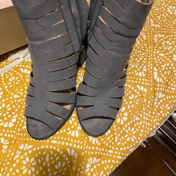 Gray Bootie - Picture 2 of 3